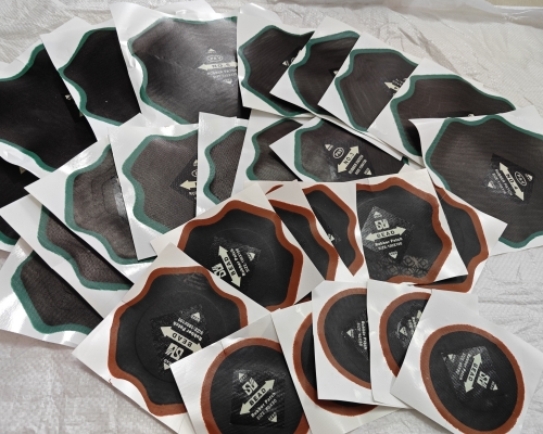80 X 80mm Vulcanizing Cold Patch For Bias tyre